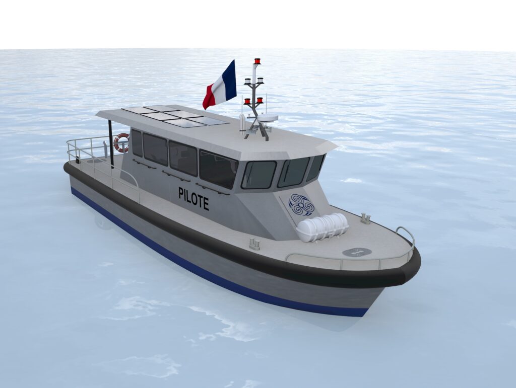 Pilotine hybride diesel electrique