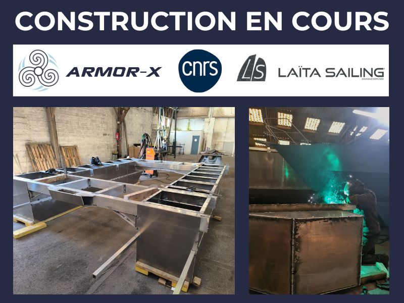 Construction en cours- Illustration plateforme aluminium modulable